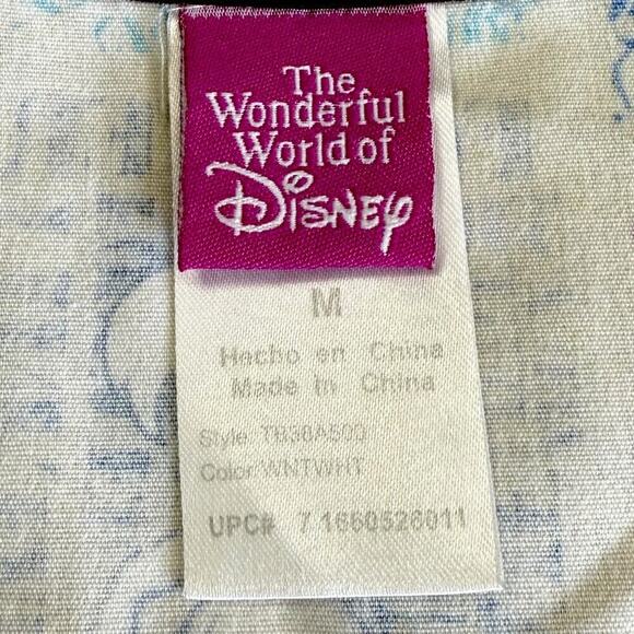 Disney Short Sleeve Medical Scrub Top Nurse Tinker Bell Women Size M Multicolor - Picture 11 of 11